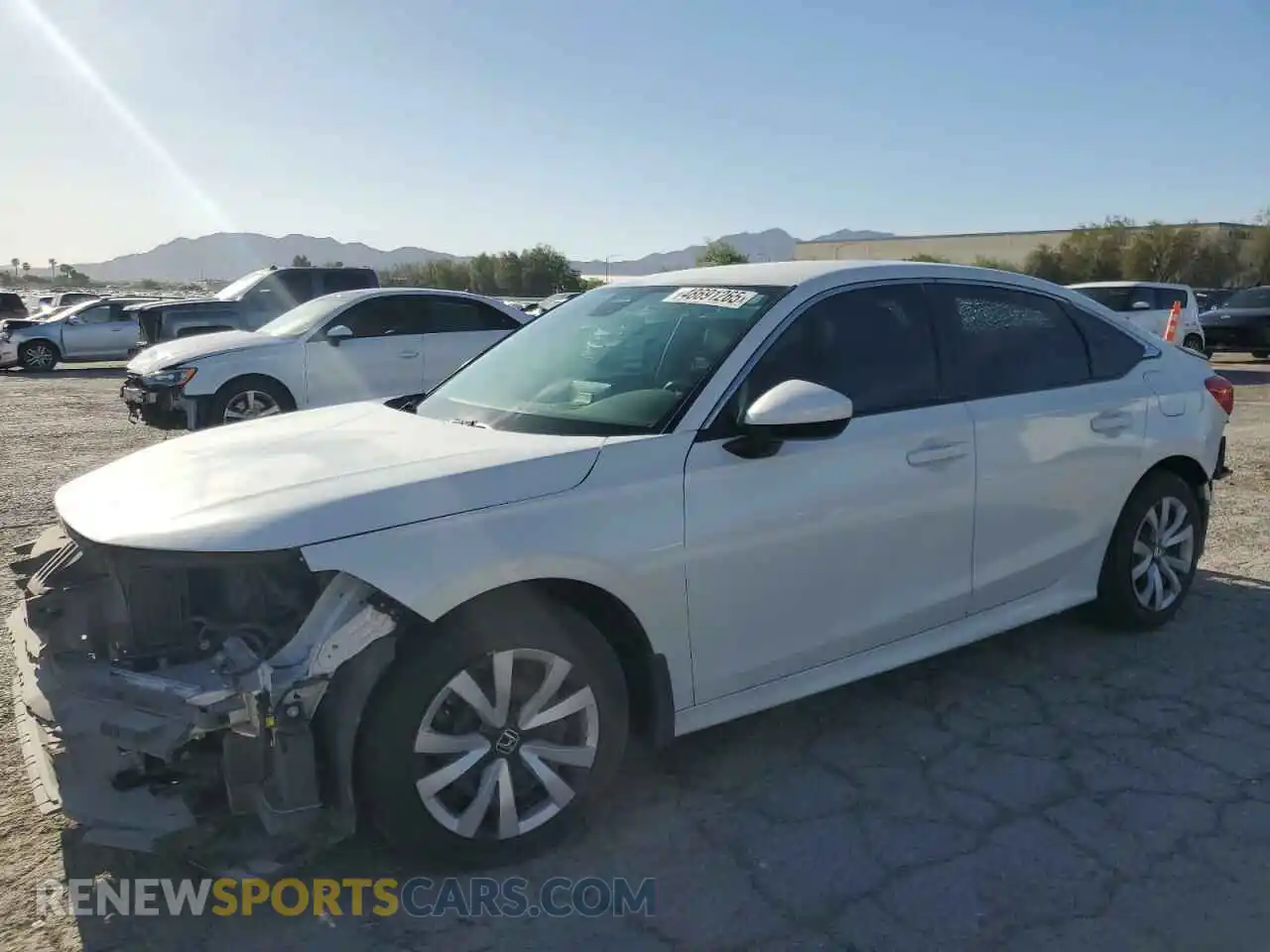 1 Photograph of a damaged car 2HGFE2F2XPH571325 HONDA CIVIC 2023