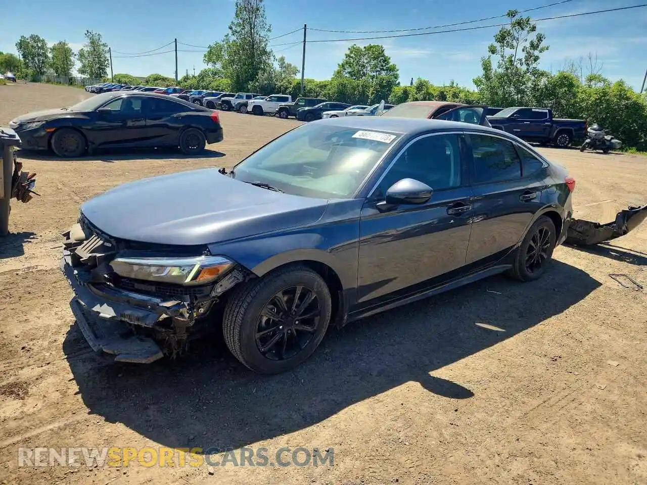 1 fotografías del automóvil dañado 2HGFE2F30PH105055 HONDA CIVIC 2023