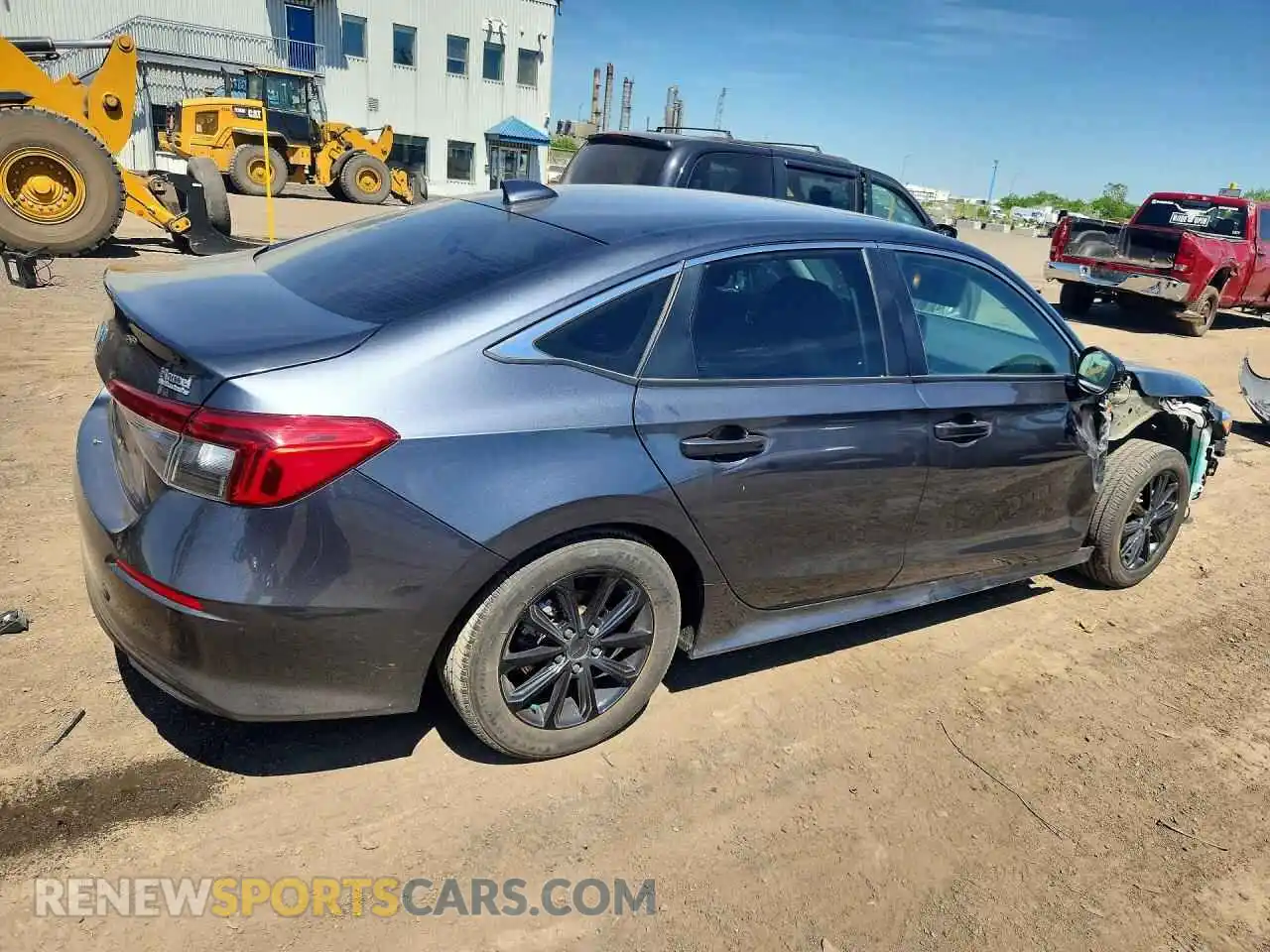3 fotografías del automóvil dañado 2HGFE2F30PH105055 HONDA CIVIC 2023