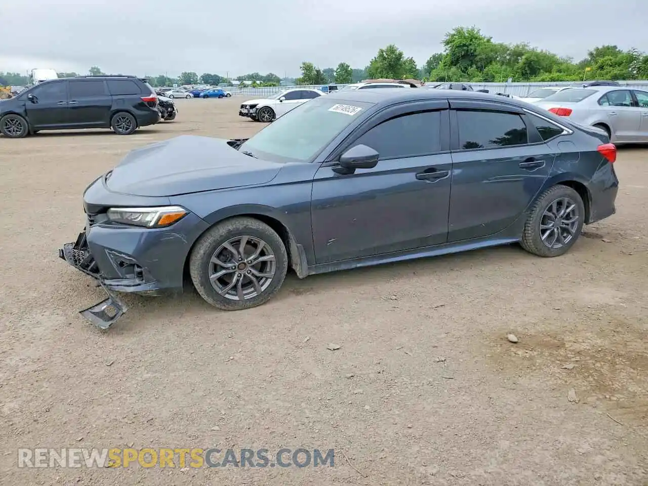 1 Photograph of a damaged car 2HGFE2F33PH101730 HONDA CIVIC 2023