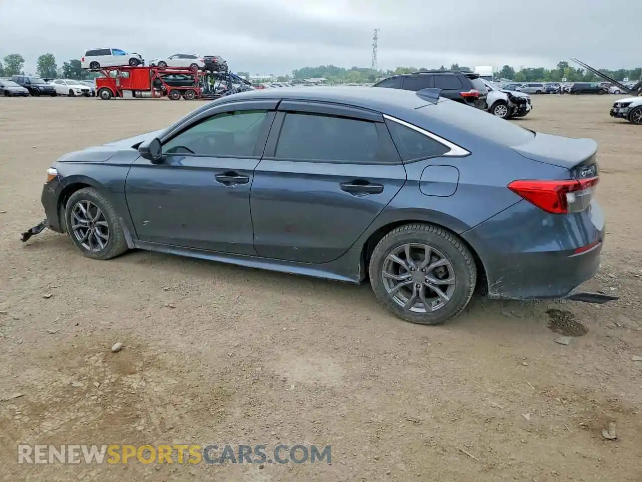 2 Photograph of a damaged car 2HGFE2F33PH101730 HONDA CIVIC 2023