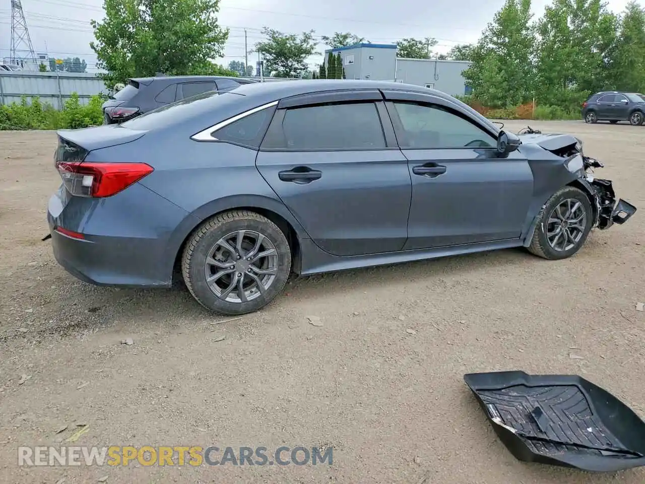 3 Photograph of a damaged car 2HGFE2F33PH101730 HONDA CIVIC 2023