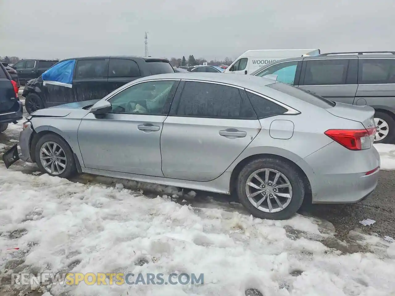 2 Photograph of a damaged car 2HGFE2F33PH102876 HONDA CIVIC 2023