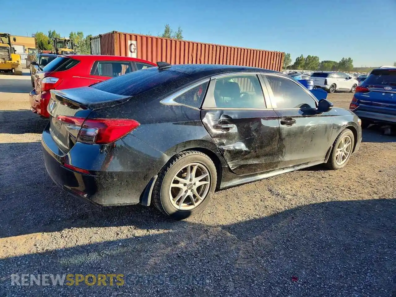 3 Photograph of a damaged car 2HGFE2F33PH110539 HONDA CIVIC 2023