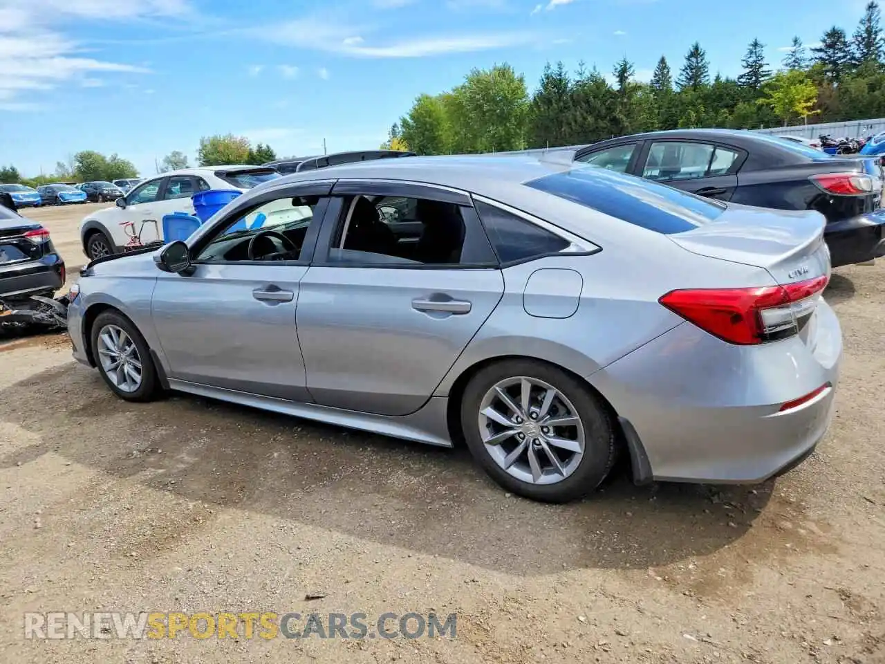 2 Photograph of a damaged car 2HGFE2F35PH100661 HONDA CIVIC 2023