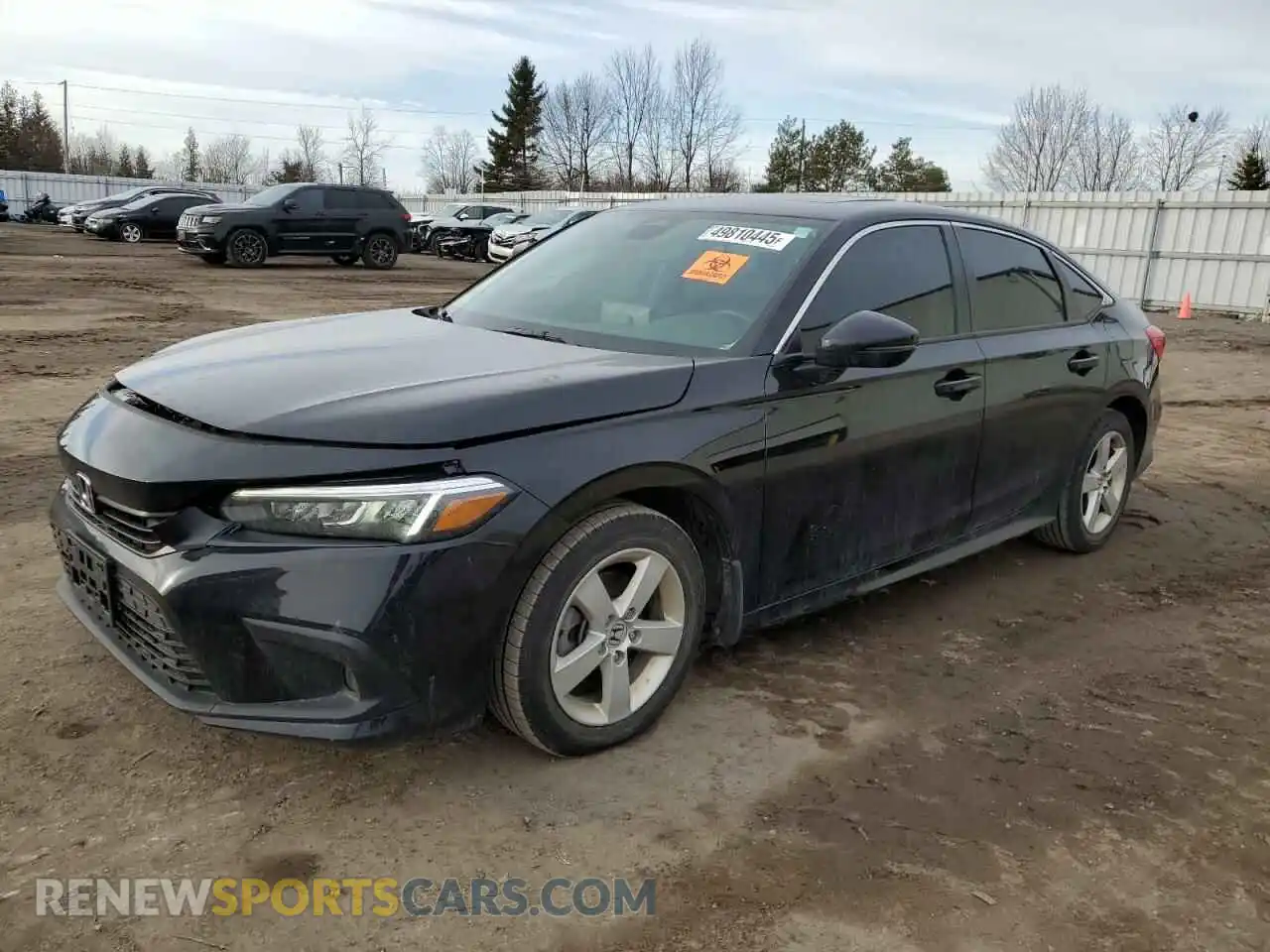 1 Photograph of a damaged car 2HGFE2F35PH102961 HONDA CIVIC 2023