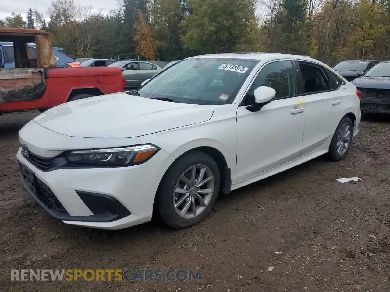 1 Photograph of a damaged car 2HGFE2F39PH101425 HONDA CIVIC 2023