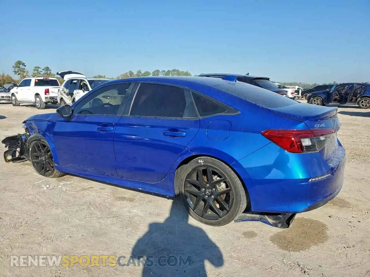 2 Photograph of a damaged car 2HGFE2F50PH502797 HONDA CIVIC 2023