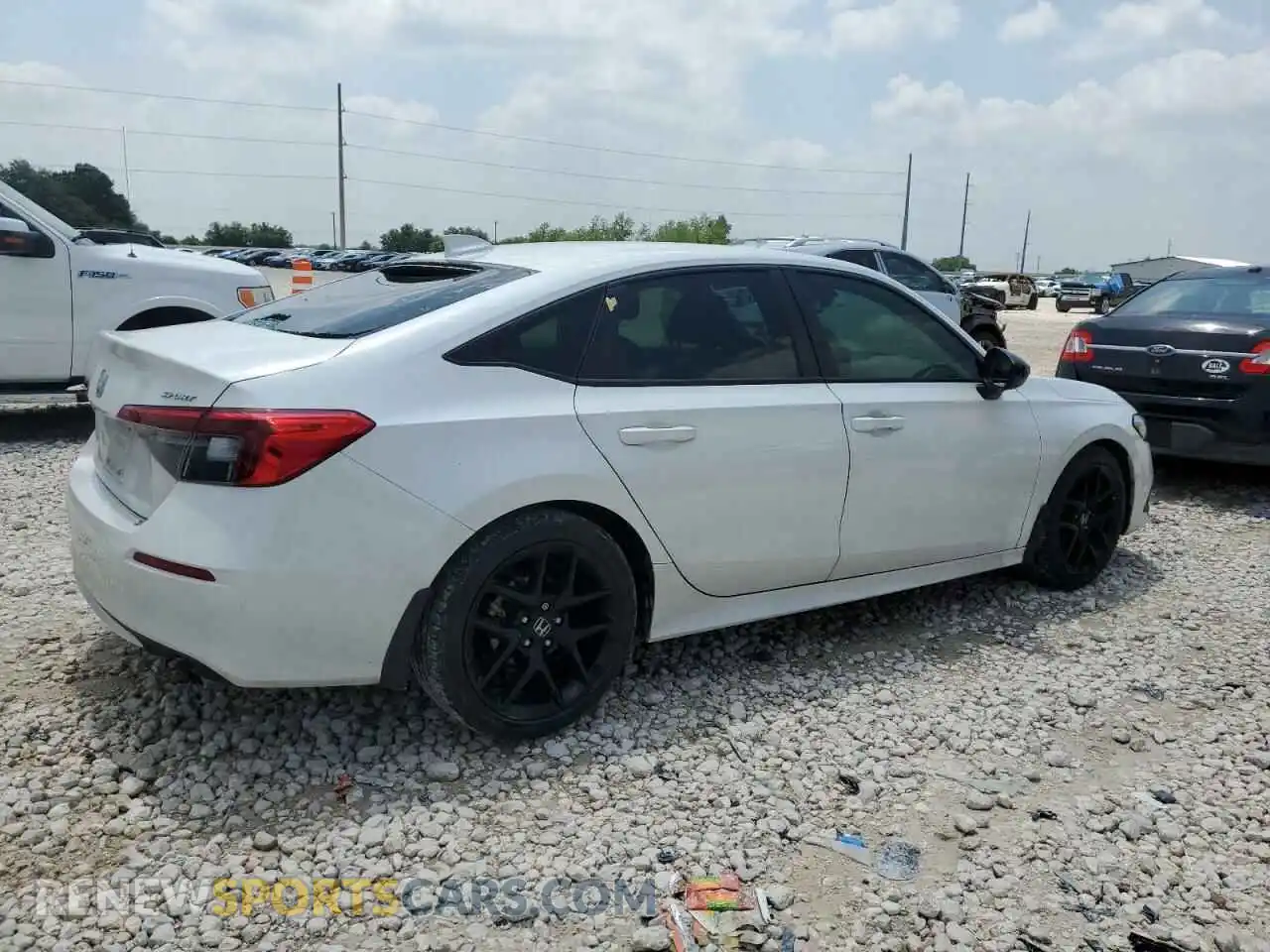 3 fotografías del automóvil dañado 2HGFE2F50PH504730 HONDA CIVIC 2023