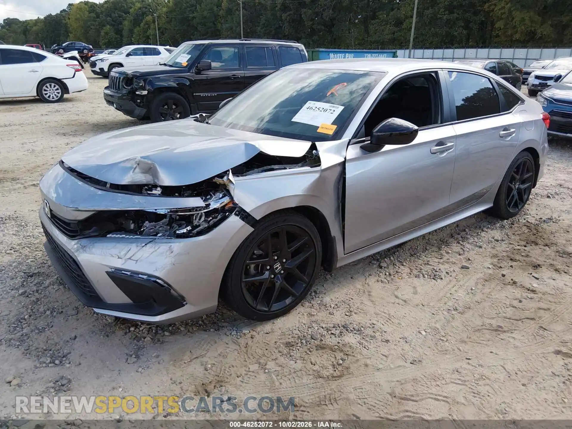 2 Photograph of a damaged car 2HGFE2F50PH505473 HONDA CIVIC 2023