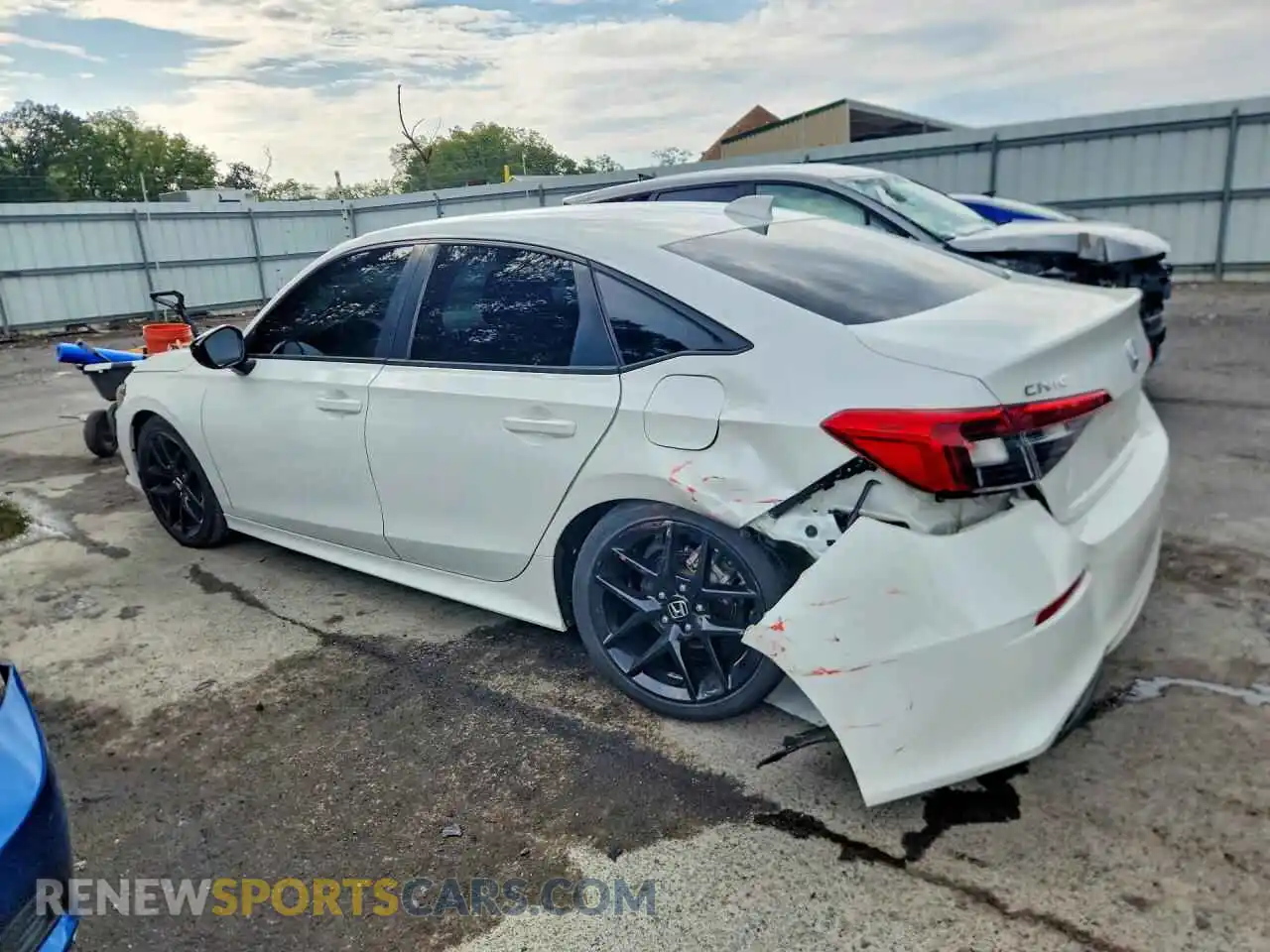 2 Photograph of a damaged car 2HGFE2F50PH513539 HONDA CIVIC 2023
