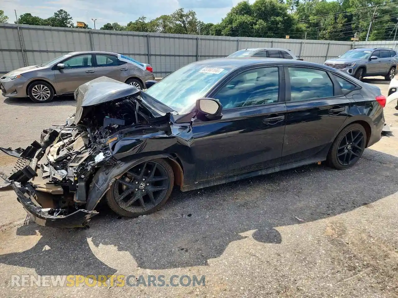 1 Photograph of a damaged car 2HGFE2F50PH514481 HONDA CIVIC 2023