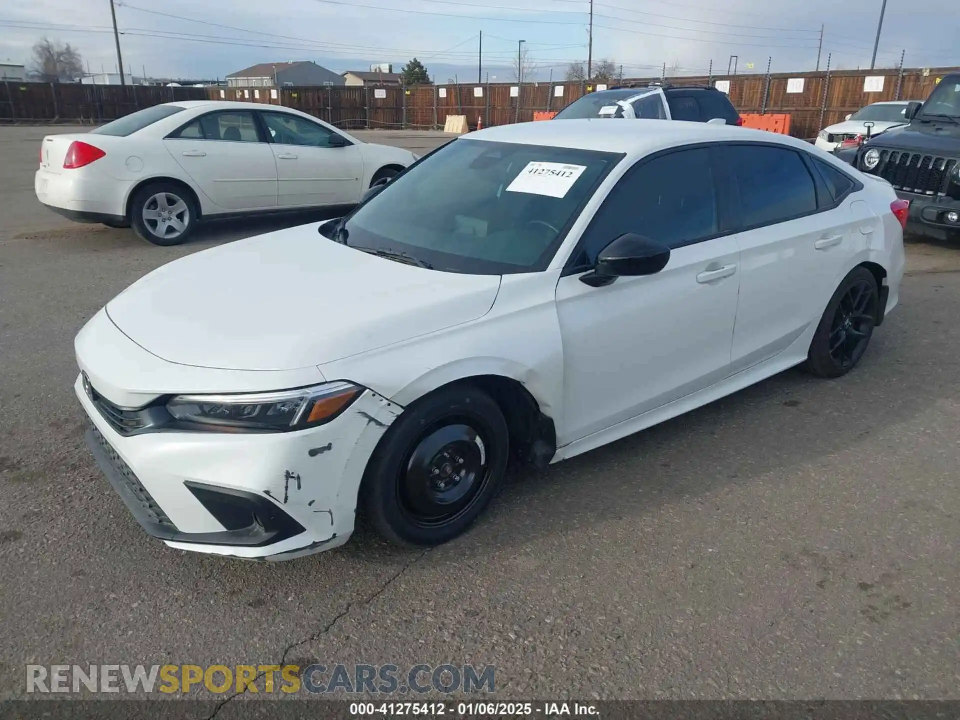 2 Photograph of a damaged car 2HGFE2F50PH518577 HONDA CIVIC 2023