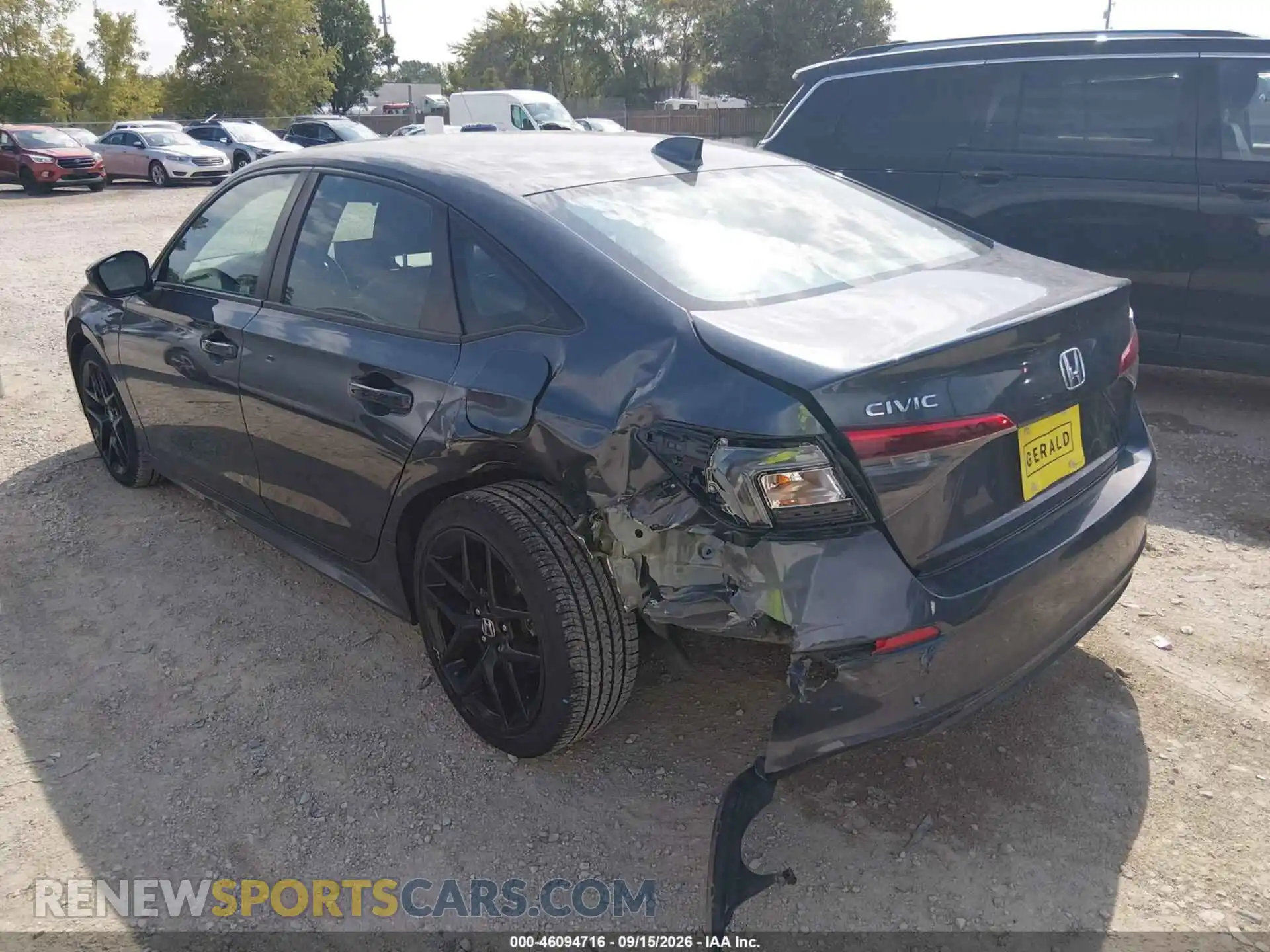 3 Photograph of a damaged car 2HGFE2F50PH528784 HONDA CIVIC 2023