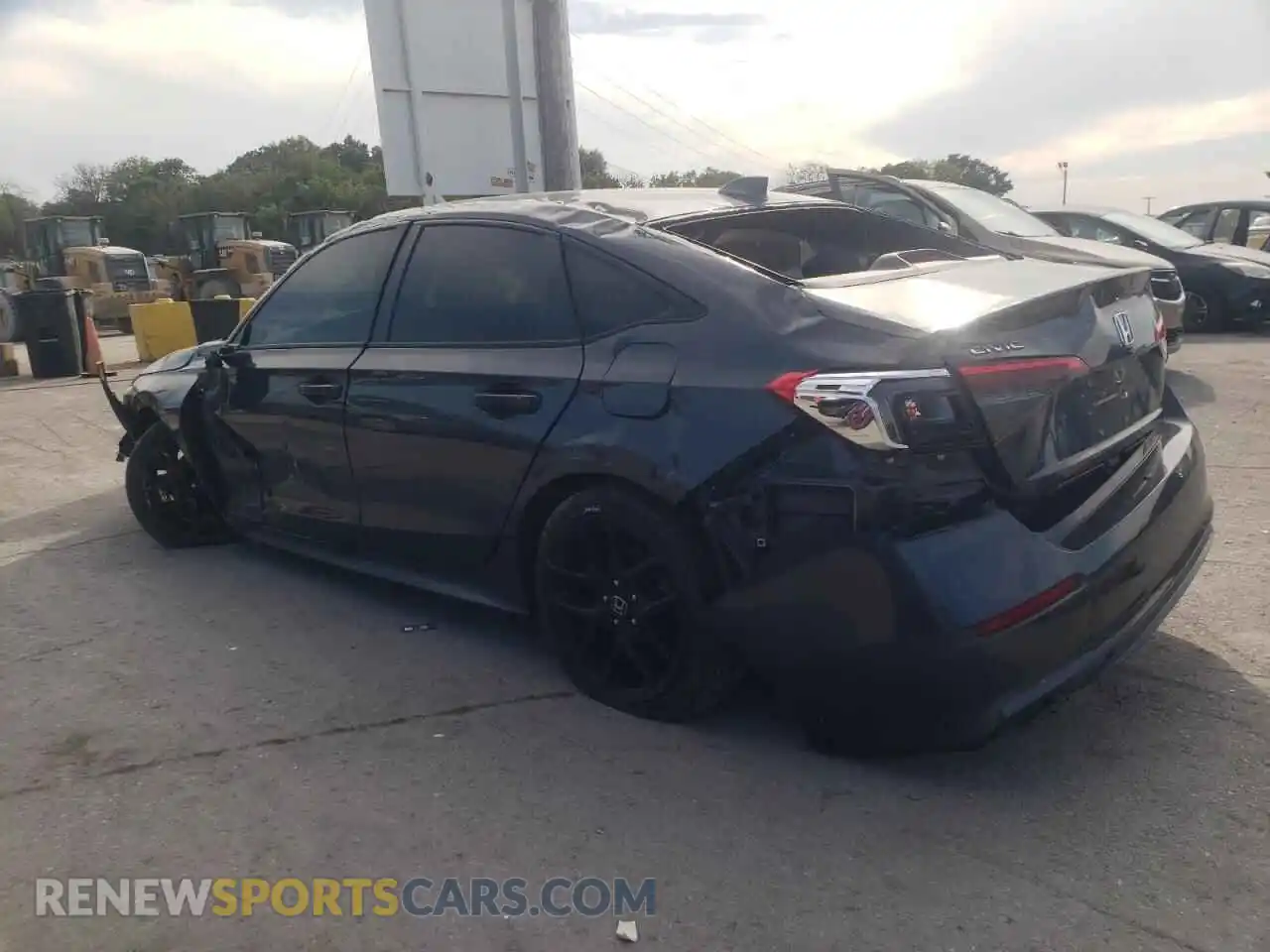 2 Photograph of a damaged car 2HGFE2F50PH529742 HONDA CIVIC 2023