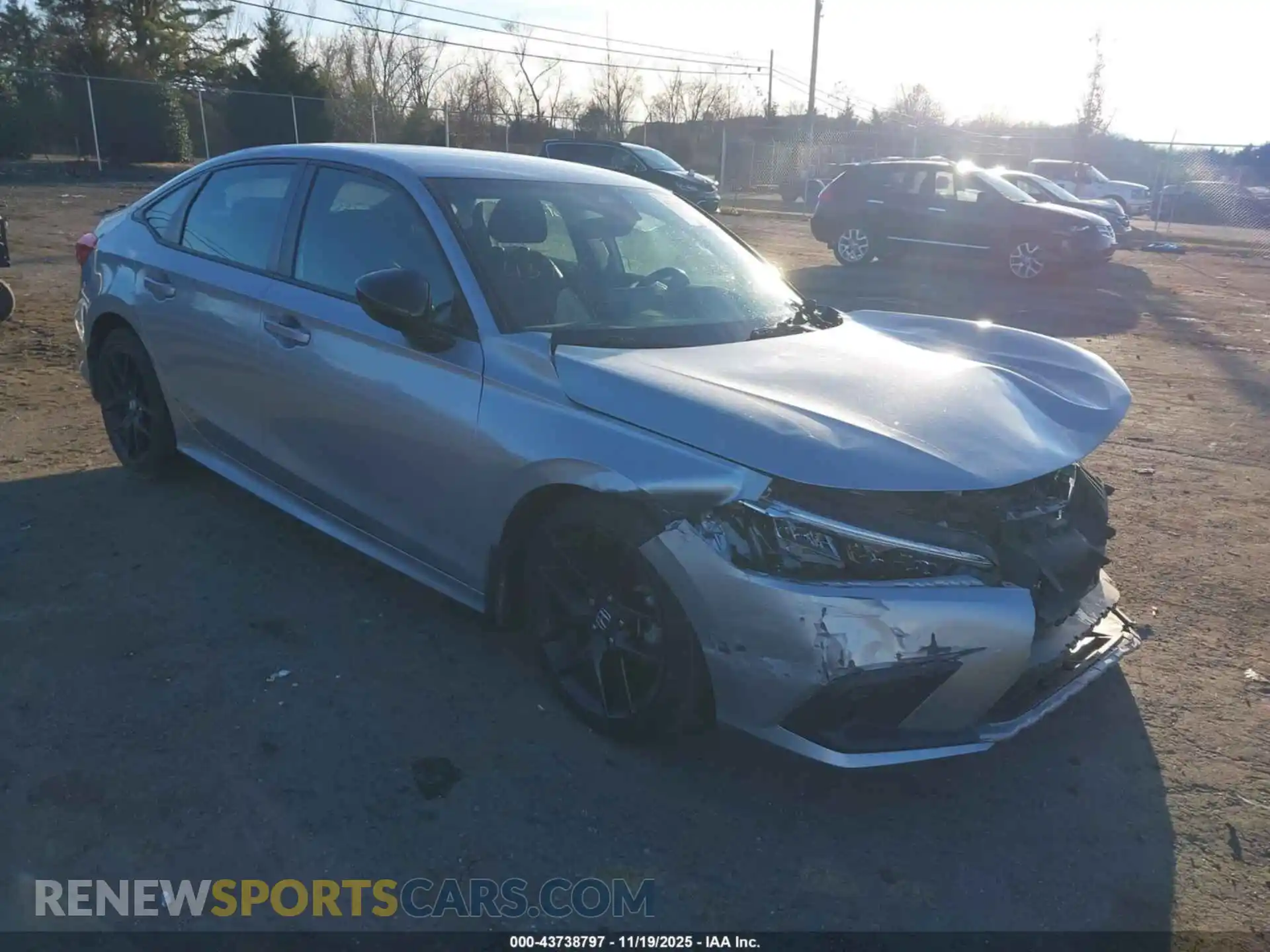 1 Photograph of a damaged car 2HGFE2F50PH533595 HONDA CIVIC 2023