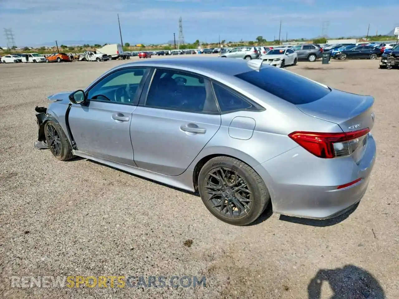 2 Photograph of a damaged car 2HGFE2F50PH533970 HONDA CIVIC 2023