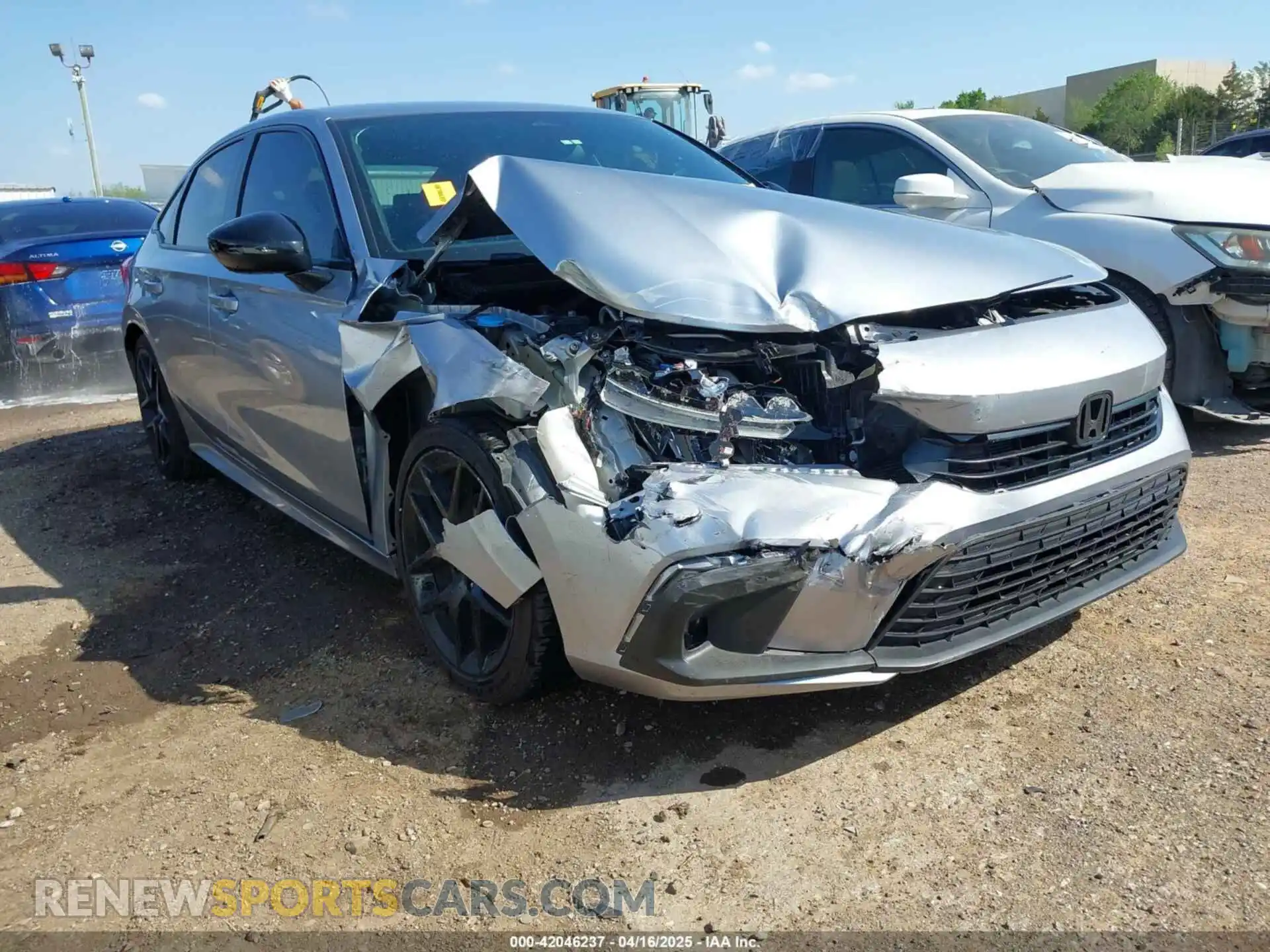 1 Photograph of a damaged car 2HGFE2F50PH541406 HONDA CIVIC 2023