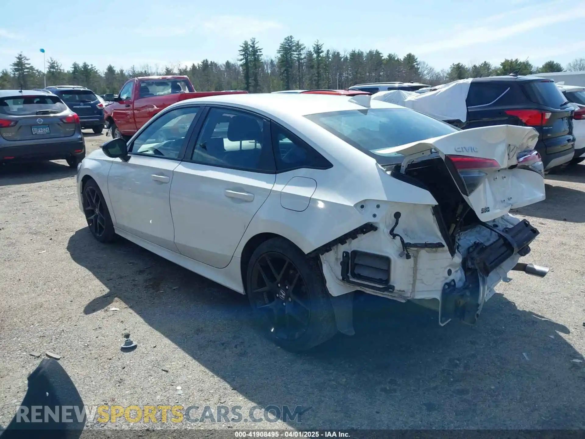 3 Photograph of a damaged car 2HGFE2F50PH542829 HONDA CIVIC 2023