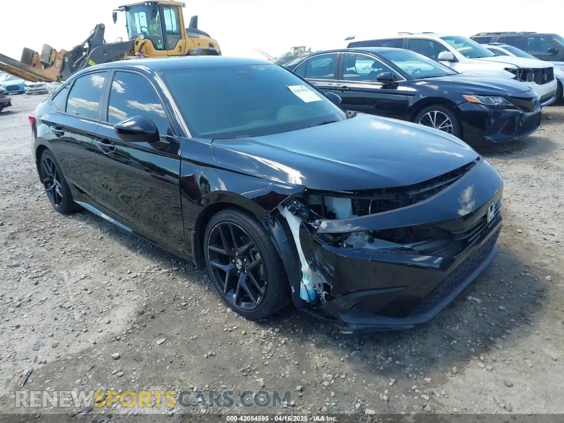1 Photograph of a damaged car 2HGFE2F50PH548789 HONDA CIVIC 2023