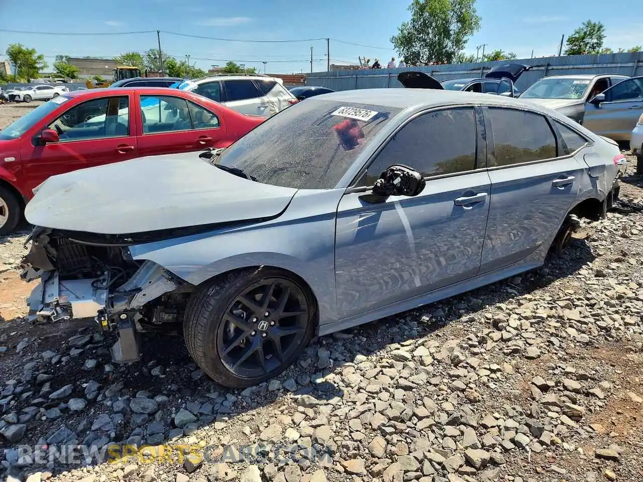 1 Photograph of a damaged car 2HGFE2F50PH549876 HONDA CIVIC 2023