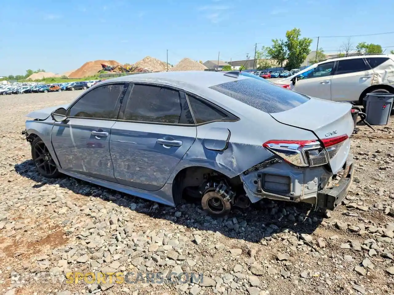 2 Photograph of a damaged car 2HGFE2F50PH549876 HONDA CIVIC 2023