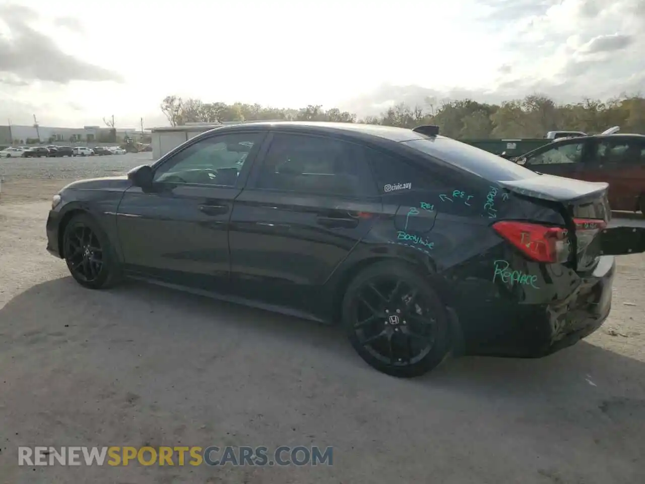 2 Photograph of a damaged car 2HGFE2F50PH564524 HONDA CIVIC 2023
