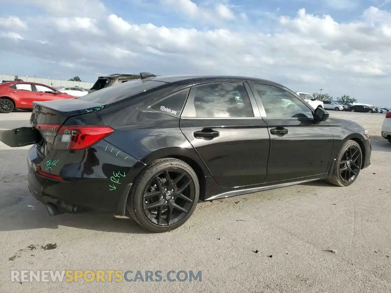 3 Photograph of a damaged car 2HGFE2F50PH564524 HONDA CIVIC 2023