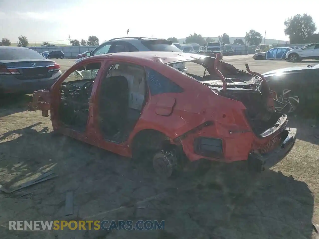 2 Photograph of a damaged car 2HGFE2F50PH569657 HONDA CIVIC 2023