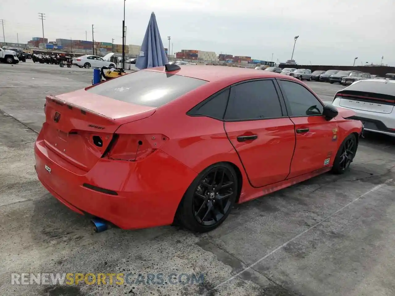 3 Photograph of a damaged car 2HGFE2F51PH508494 HONDA CIVIC 2023