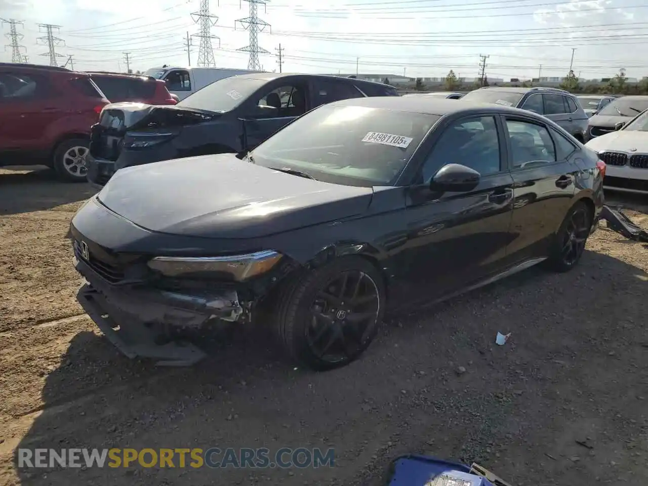 1 Photograph of a damaged car 2HGFE2F51PH514490 HONDA CIVIC 2023