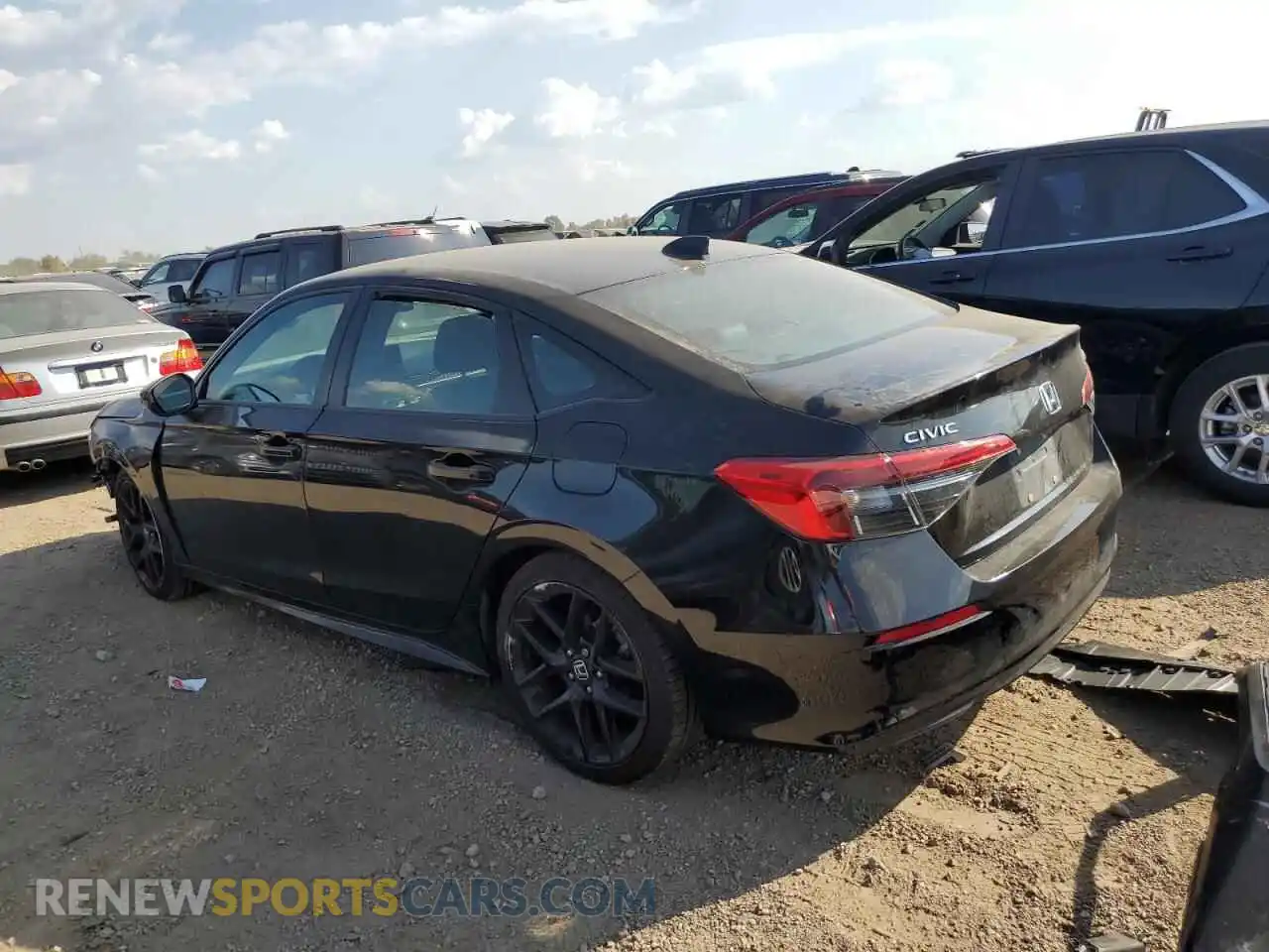 2 Photograph of a damaged car 2HGFE2F51PH514490 HONDA CIVIC 2023