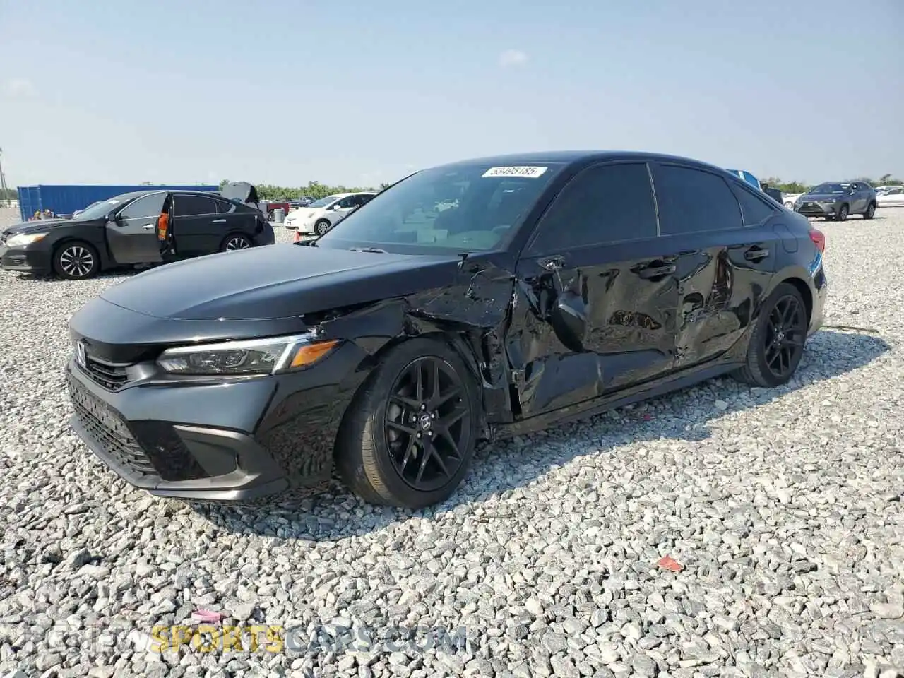 1 Photograph of a damaged car 2HGFE2F51PH524971 HONDA CIVIC 2023