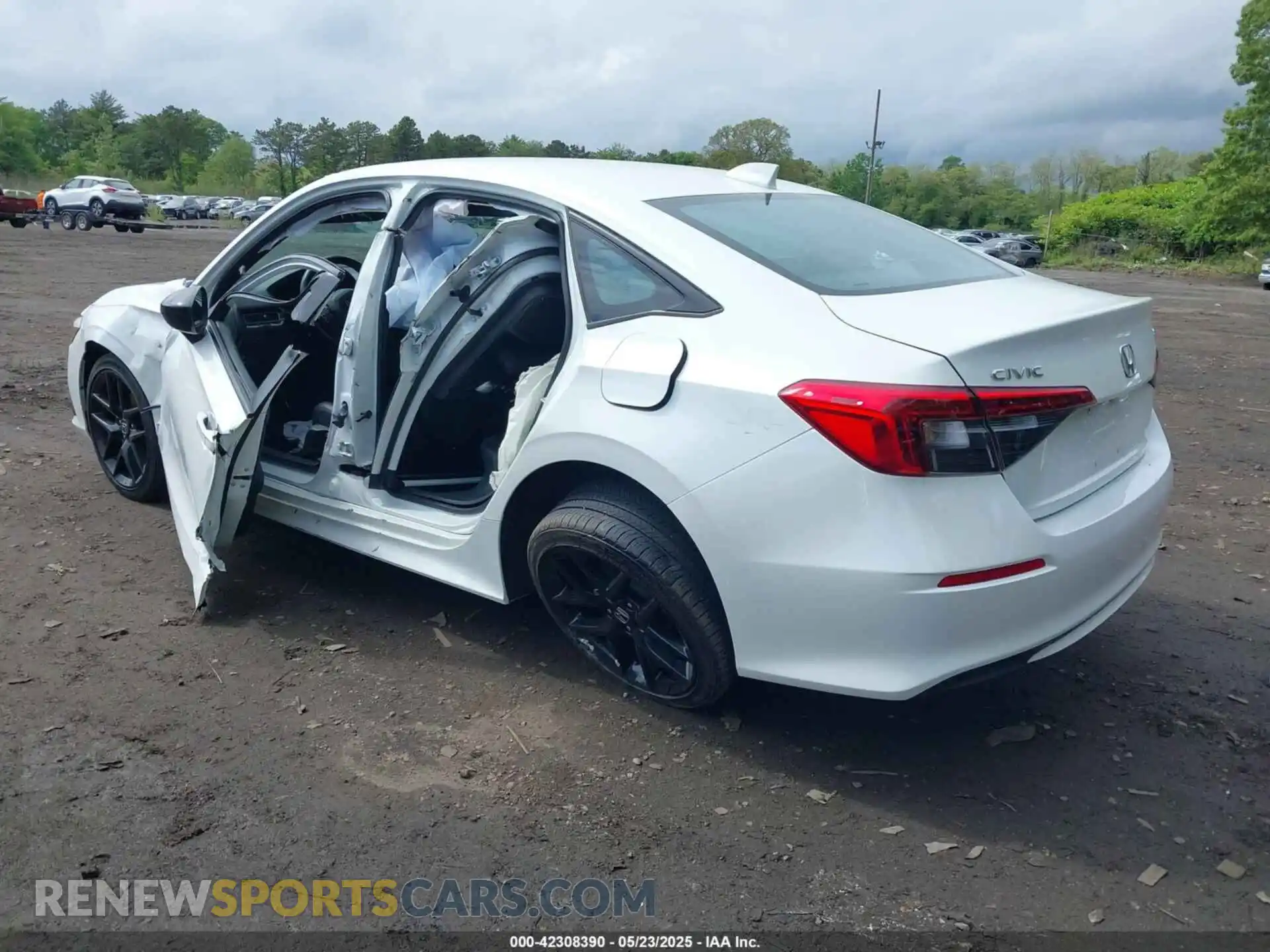 3 Photograph of a damaged car 2HGFE2F51PH525005 HONDA CIVIC 2023