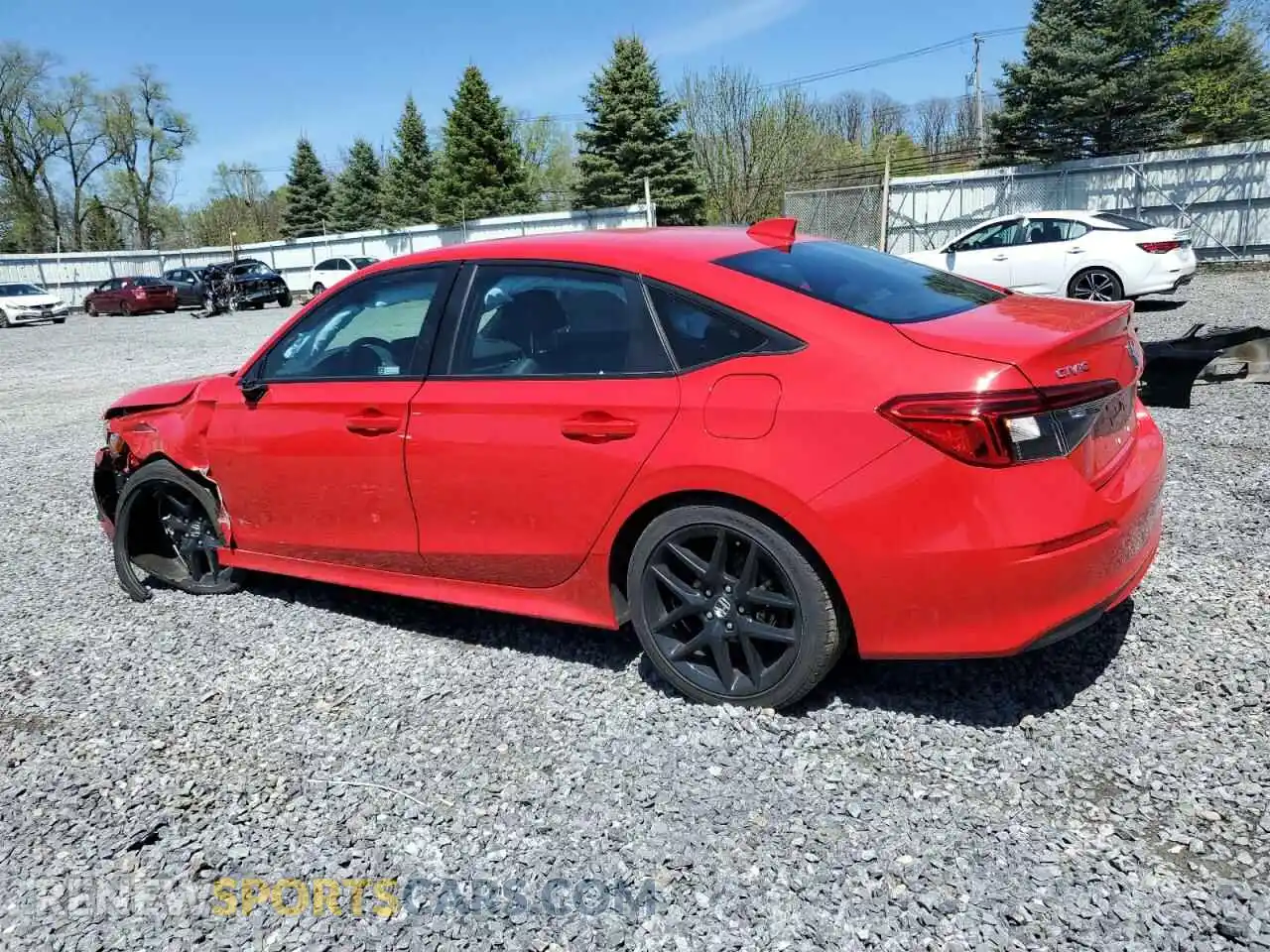 2 Photograph of a damaged car 2HGFE2F51PH534609 HONDA CIVIC 2023