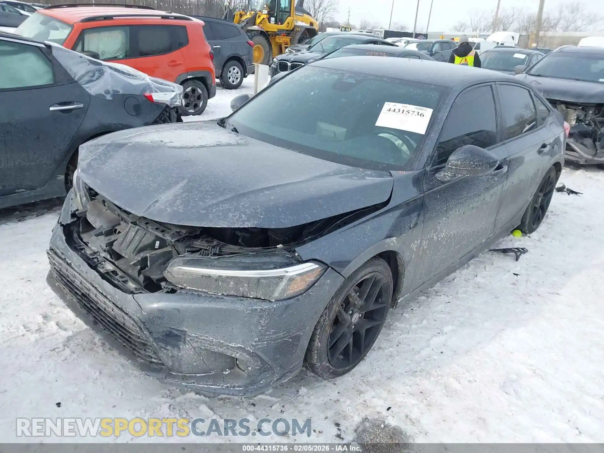 2 Photograph of a damaged car 2HGFE2F51PH537171 HONDA CIVIC 2023