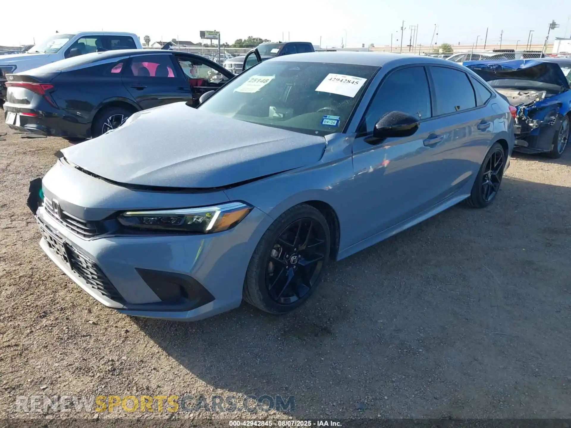 2 Photograph of a damaged car 2HGFE2F51PH540782 HONDA CIVIC 2023