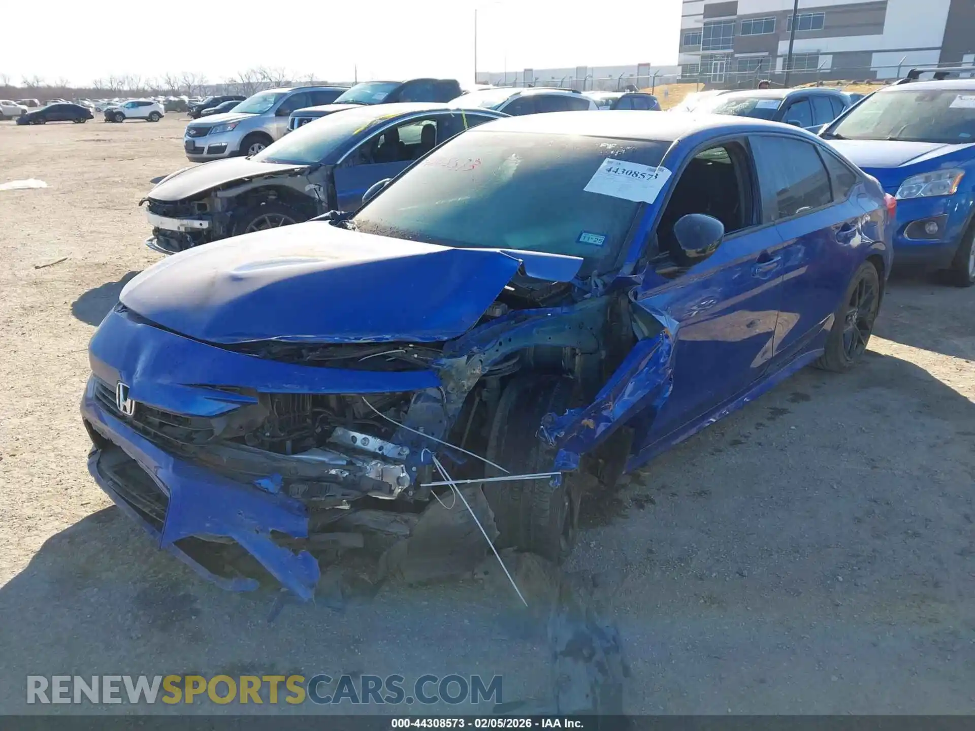 2 Photograph of a damaged car 2HGFE2F51PH543973 HONDA CIVIC 2023