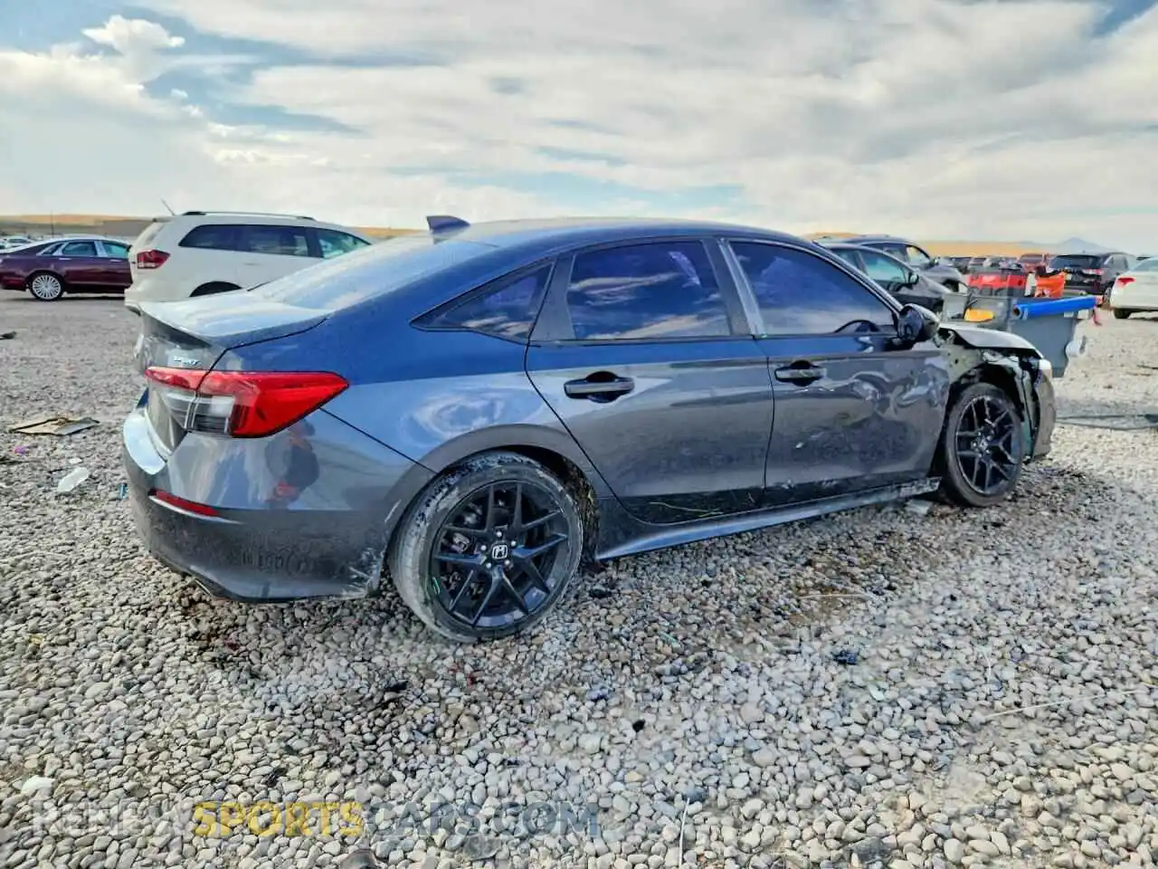 3 Photograph of a damaged car 2HGFE2F51PH544248 HONDA CIVIC 2023