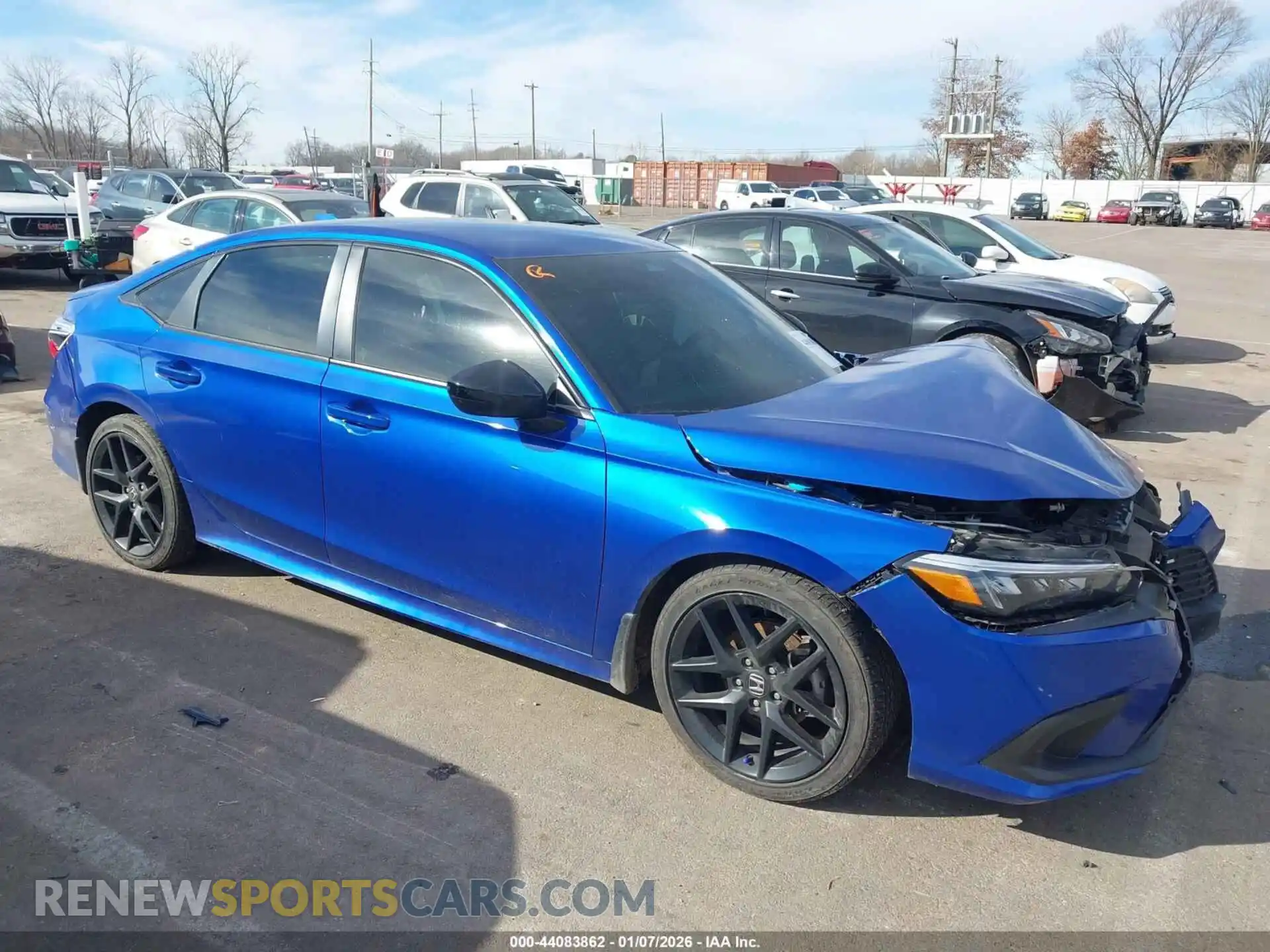 1 Photograph of a damaged car 2HGFE2F51PH549367 HONDA CIVIC 2023