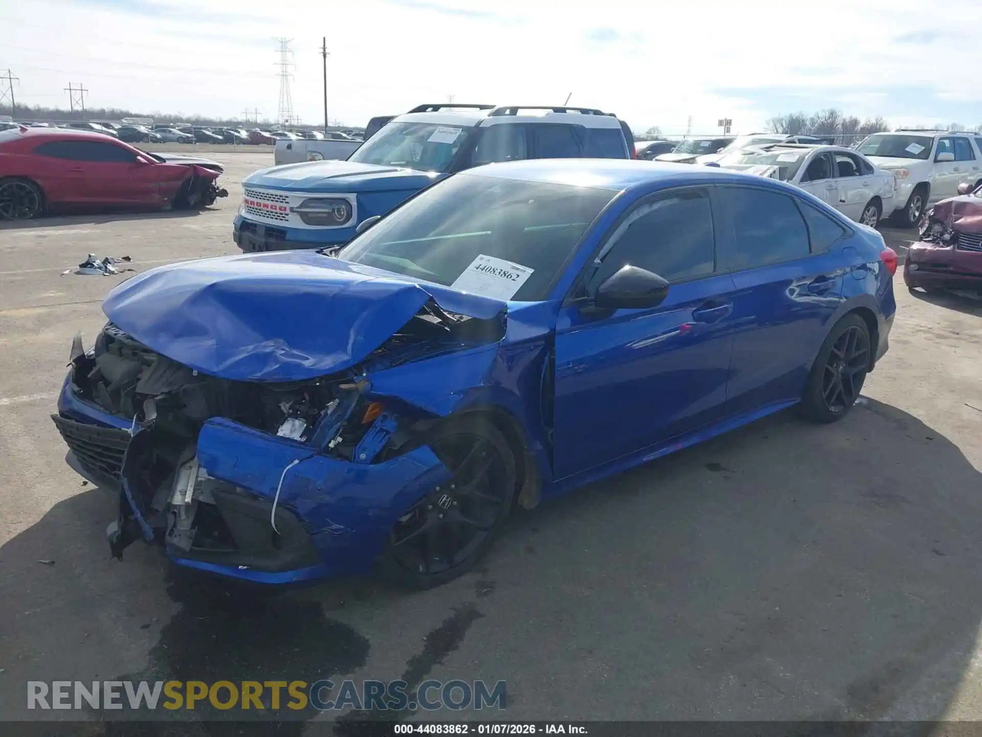 2 Photograph of a damaged car 2HGFE2F51PH549367 HONDA CIVIC 2023
