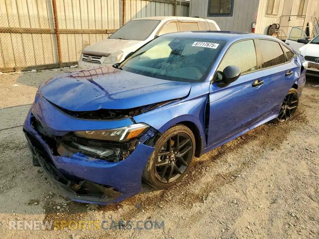 1 Photograph of a damaged car 2HGFE2F51PH549675 HONDA CIVIC 2023