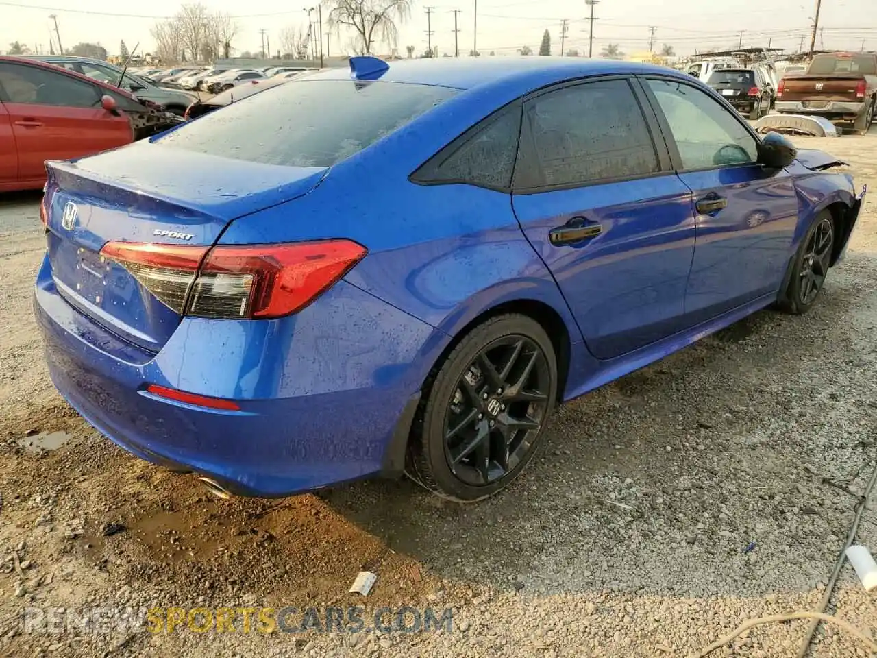 3 Photograph of a damaged car 2HGFE2F51PH549675 HONDA CIVIC 2023