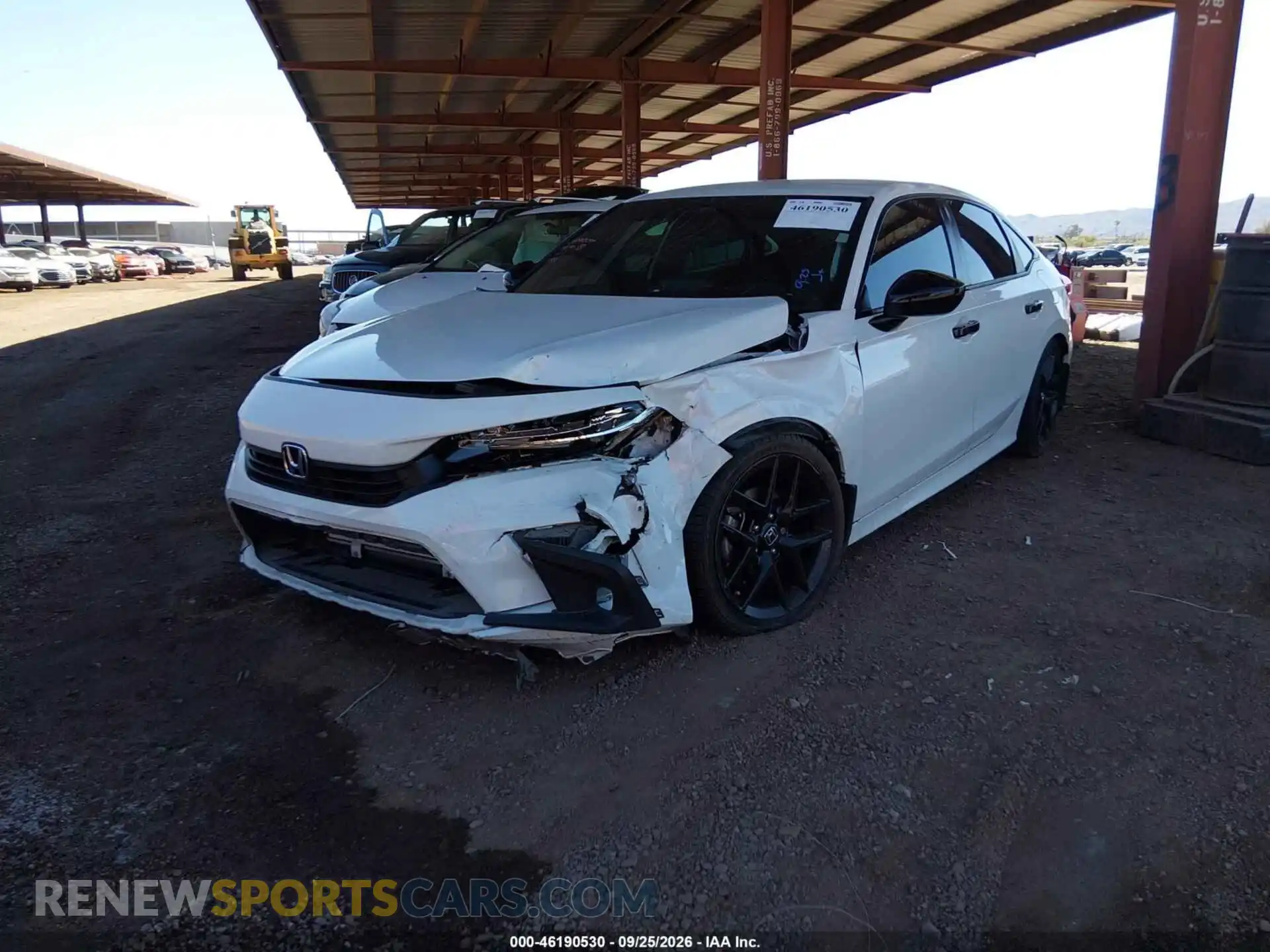 2 Photograph of a damaged car 2HGFE2F51PH558859 HONDA CIVIC 2023