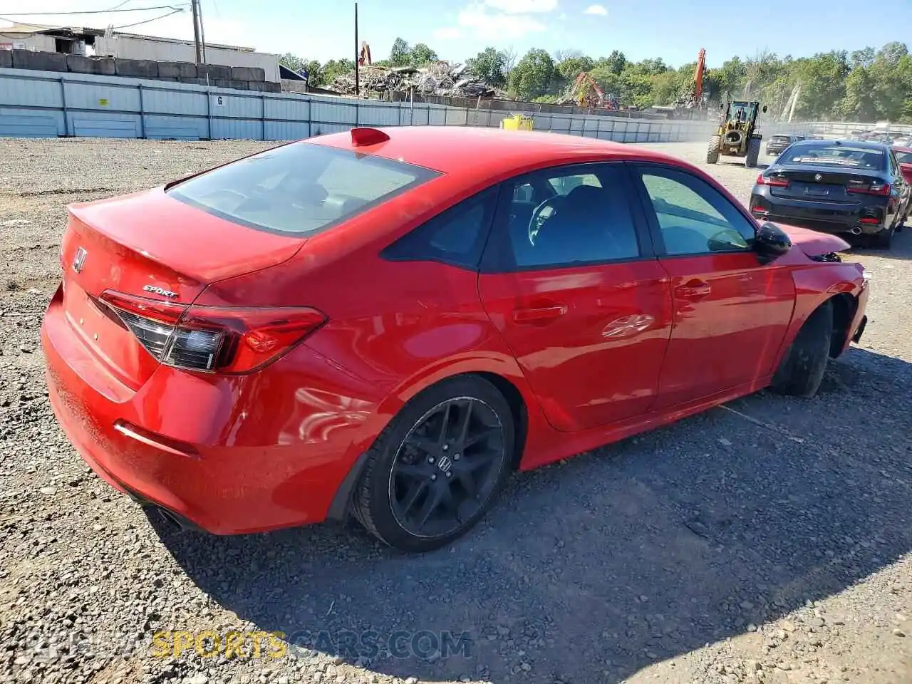 3 Фотография поврежденного автомобиля 2HGFE2F51PH564855 HONDA CIVIC 2023