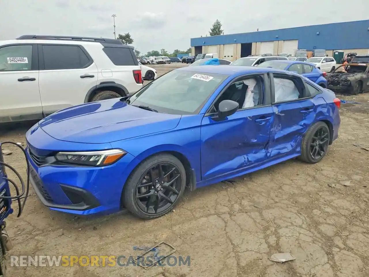1 Photograph of a damaged car 2HGFE2F51PH570784 HONDA CIVIC 2023