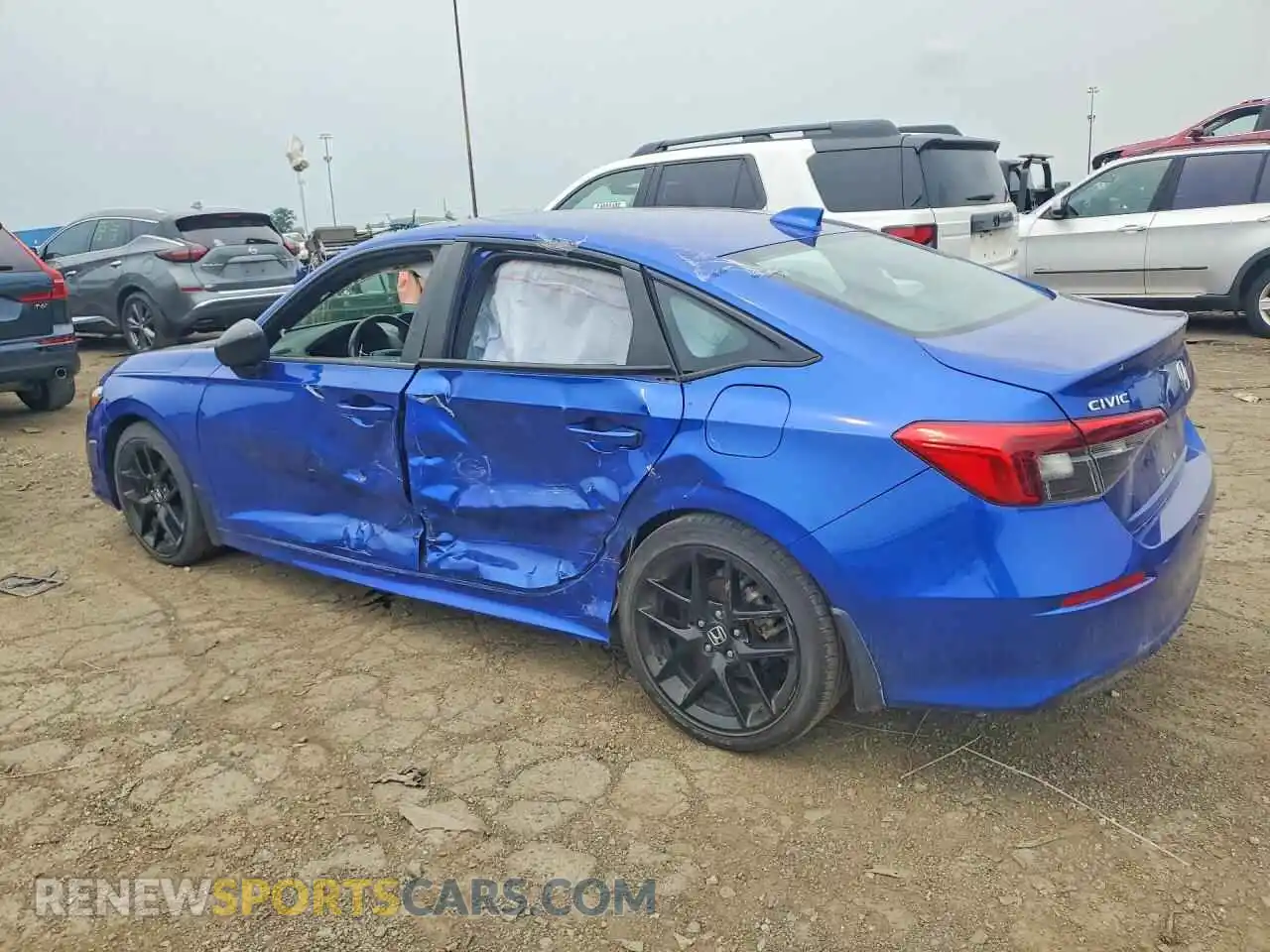 2 Photograph of a damaged car 2HGFE2F51PH570784 HONDA CIVIC 2023