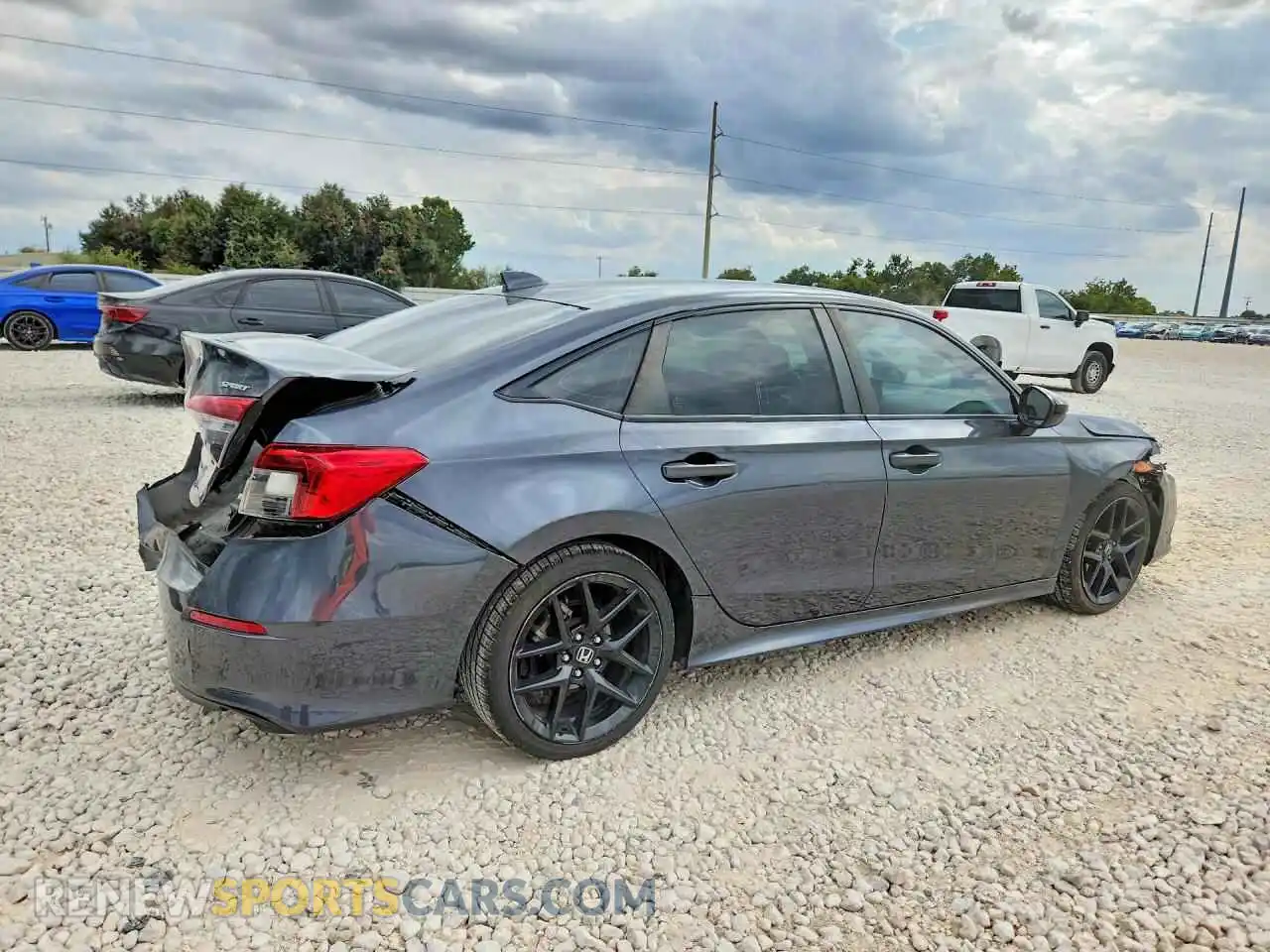 3 Photograph of a damaged car 2HGFE2F52PH501425 HONDA CIVIC 2023