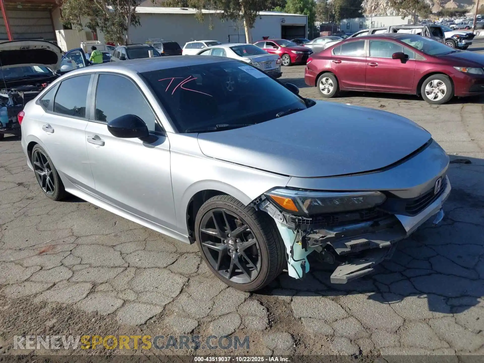 1 Photograph of a damaged car 2HGFE2F52PH503725 HONDA CIVIC 2023