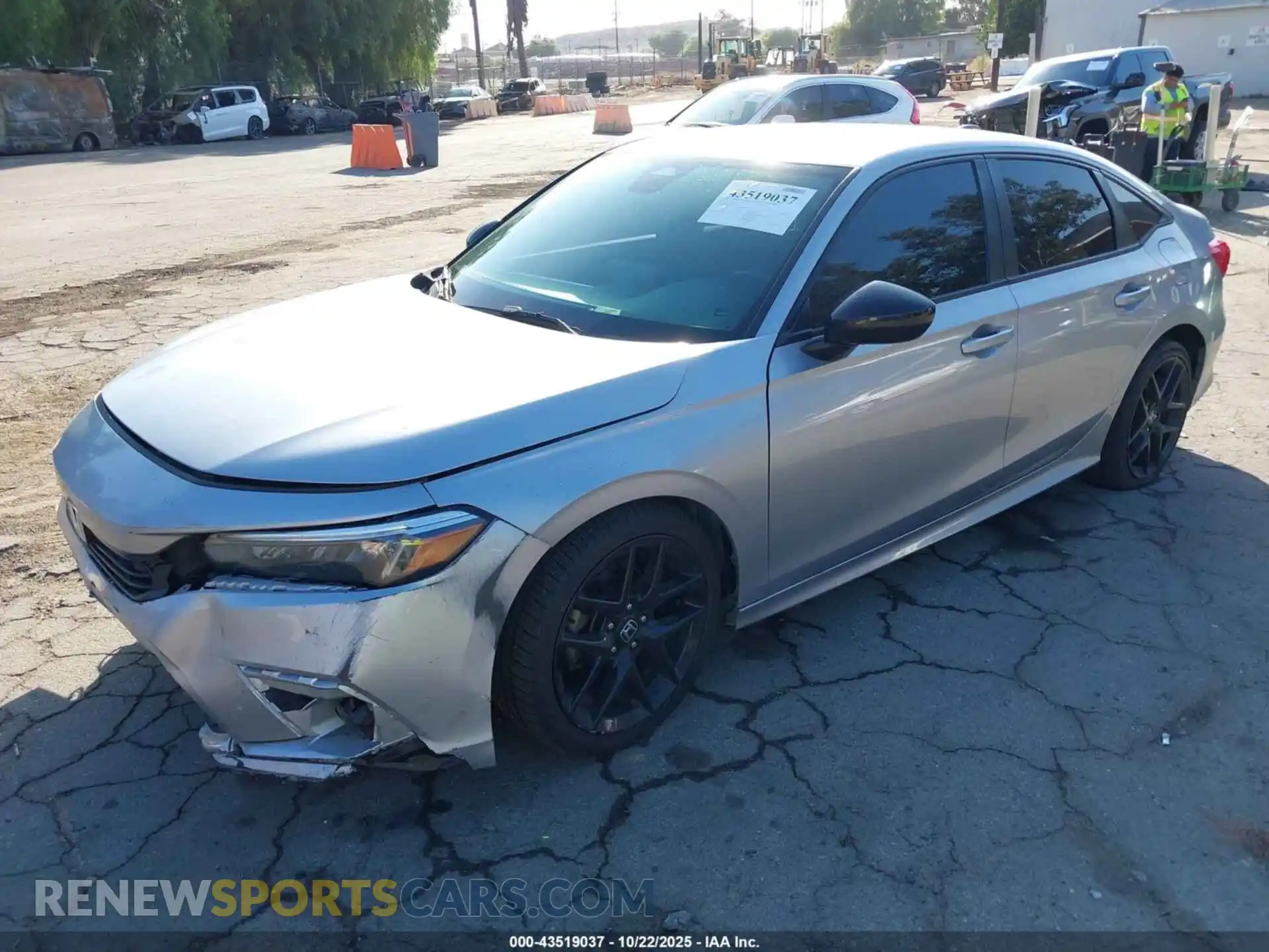 2 Photograph of a damaged car 2HGFE2F52PH503725 HONDA CIVIC 2023